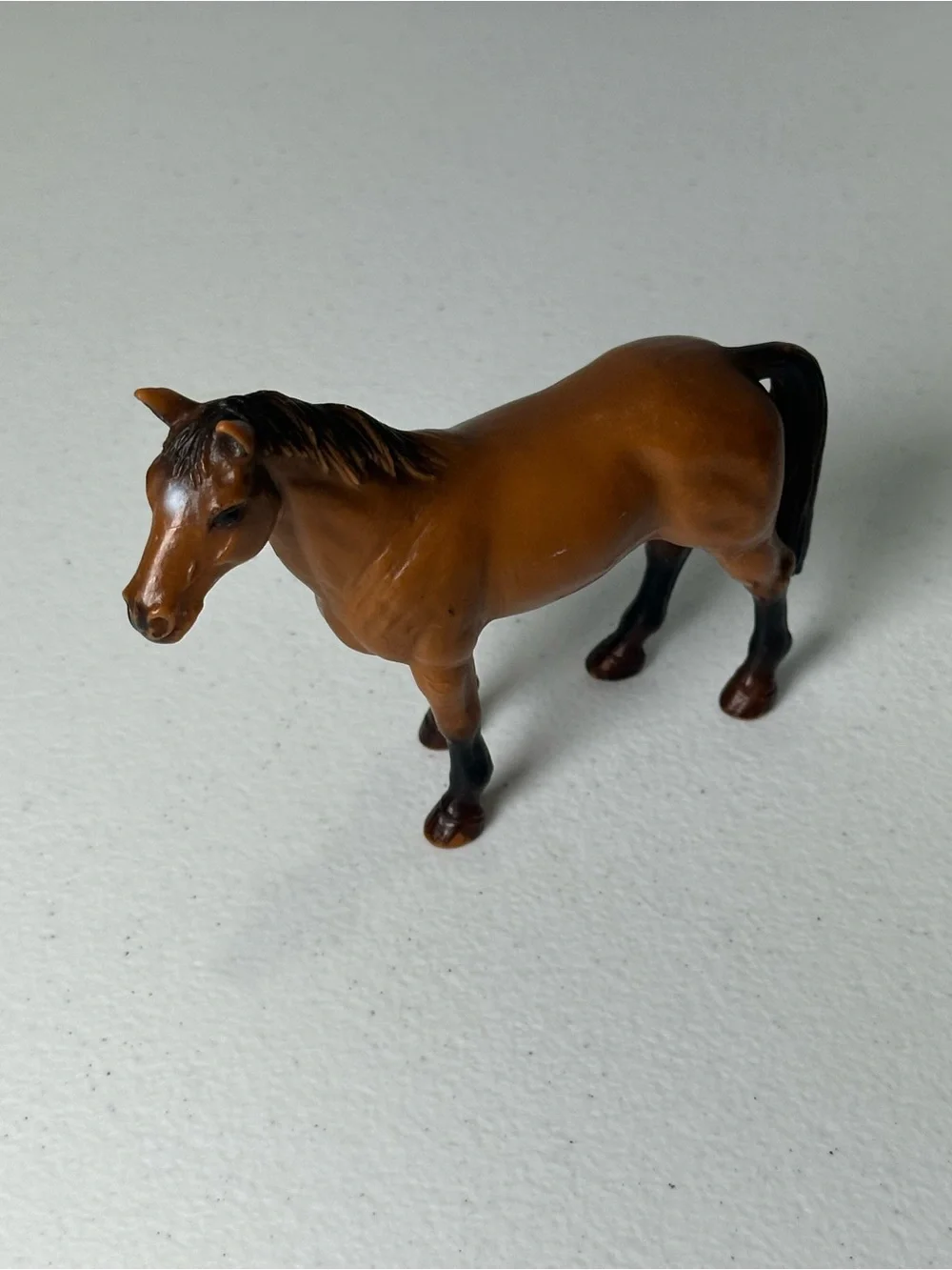 Schleich retired 2001 vintage Brown Horse Play Figure - Classic Toy Horse